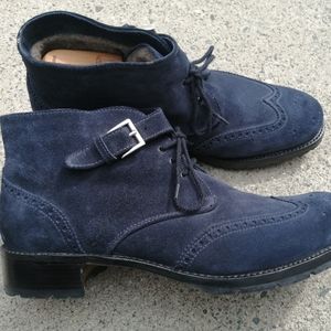 Gravati Handmade in Italy Womens Chukka Monk Strap